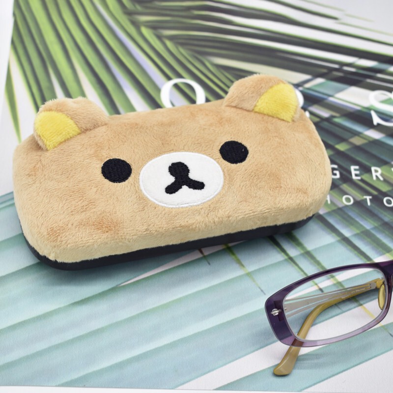 Exported to Japan Cartoon Bear Glasses Storage Box, Ultra-Soft Fabric, Portable, Anti-Pressure, Anti-Drop, Myopia Glasses Case, Free Shipping Exported to Japan Cartoon Bear Glasses Storage Box, Ultra-Soft Fabric, Portable, Anti-Pressure, Anti-Drop, Myopia Glasses Case, Free Shipping