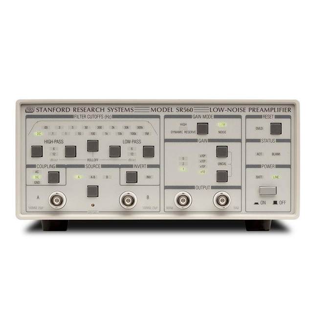 560 low noise voltage preamplifier Stanford