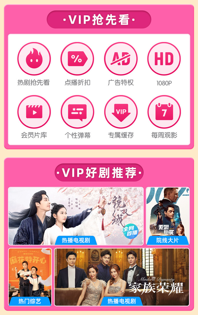 酷喵 优酷超级VIP 会员年卡 12个月 支持TV电视 四端通用 图3