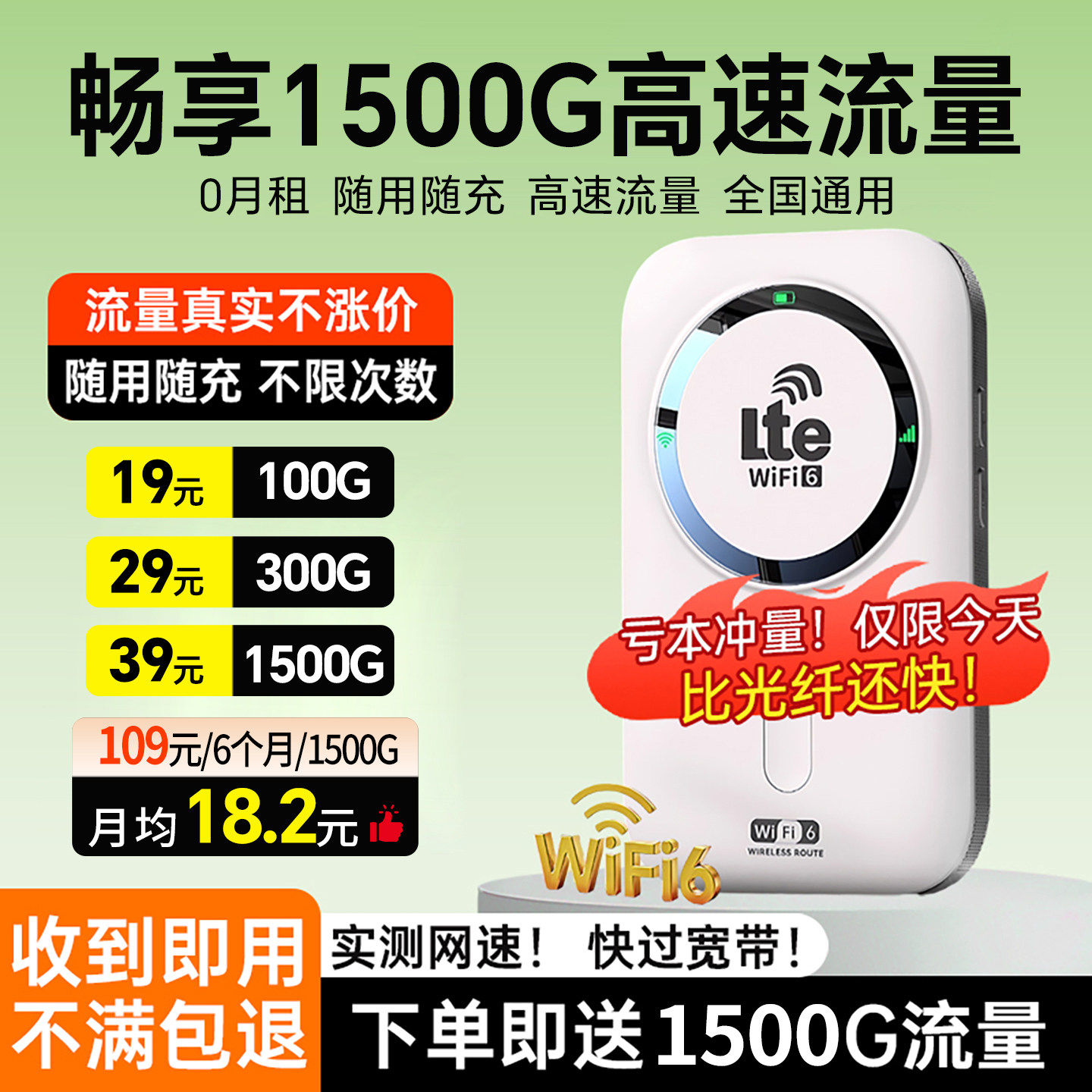 Портативный Wi-Fi 2025 новая беспроводная мобильная сеть широкополосного доступа triple play национальный универсальный доступ в Интернет домашняя точка доступа wi-fi 6 автомобильный портативный маршрутизатор 4g wifl высокоскоростная передача данных с неограниченной скоростью официальный Изображение 1