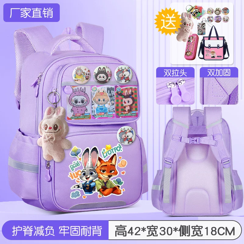 Cartoon capacious backpack, 3-6 years