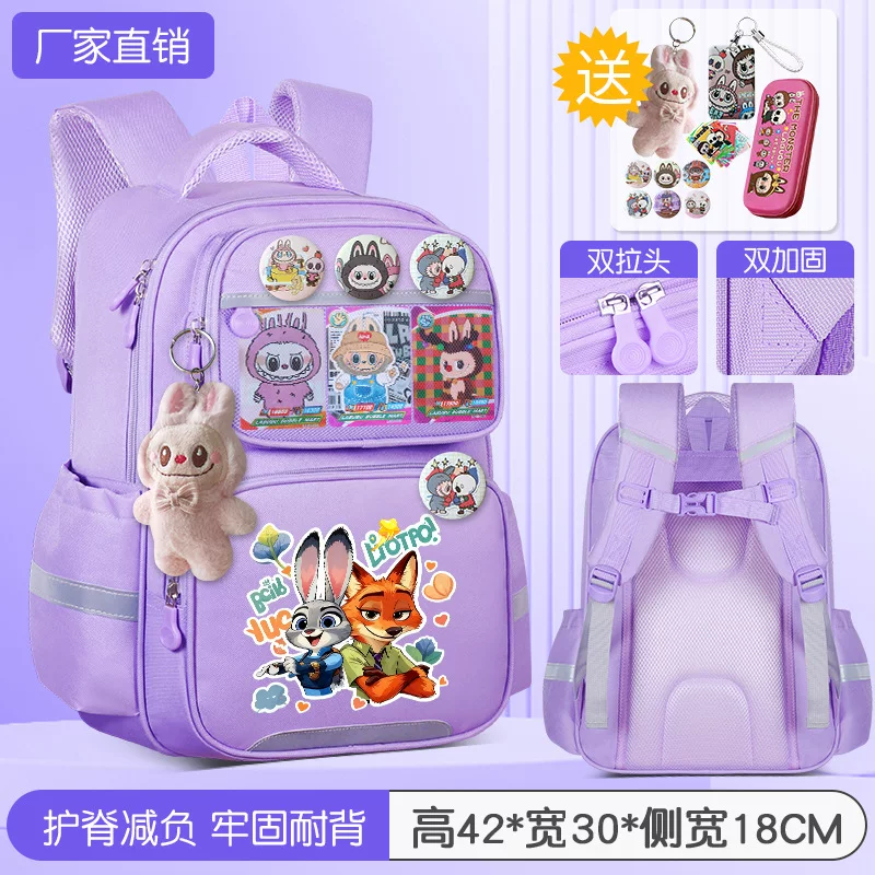 Cartoon capacious backpack, 3-6 years