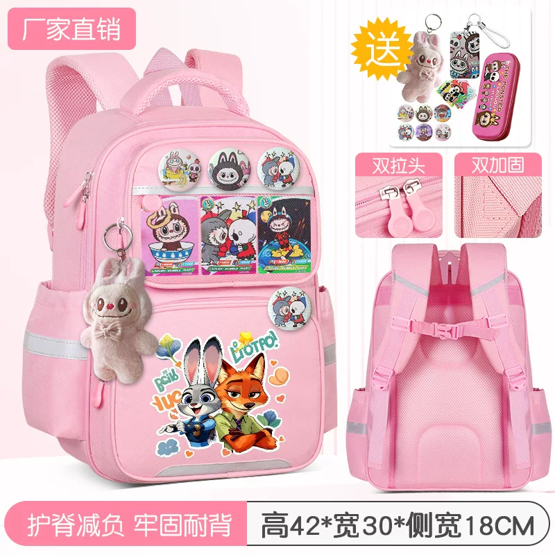 Cartoon capacious backpack, 3-6 years