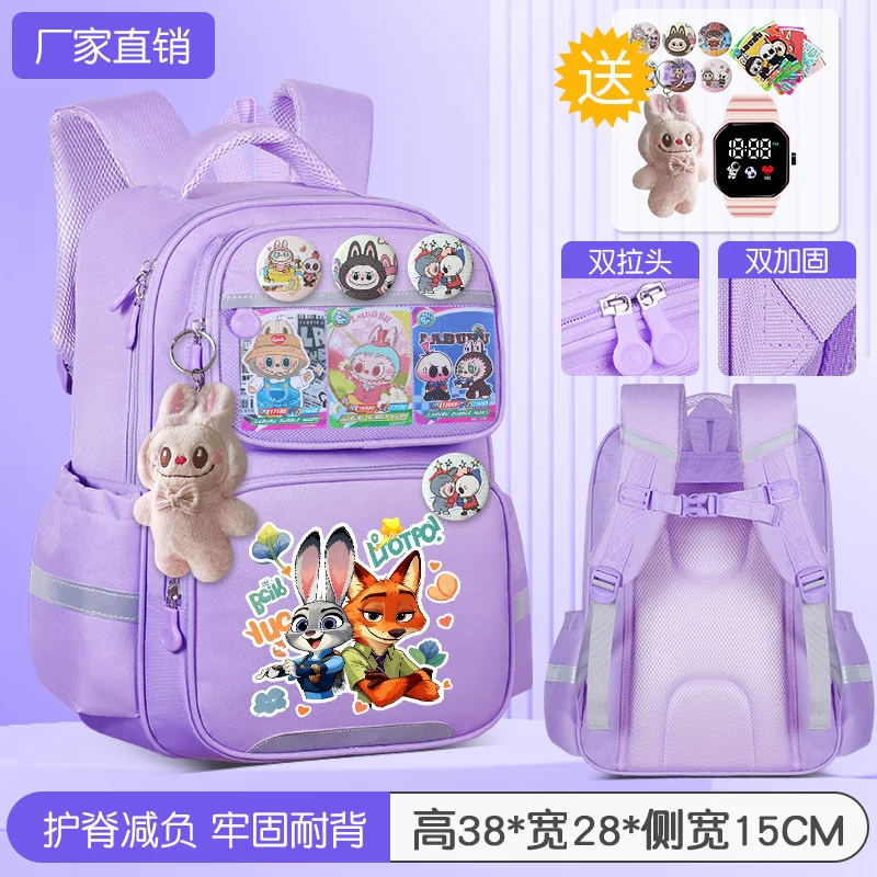 Cartoon capacious backpack, 3-6 years