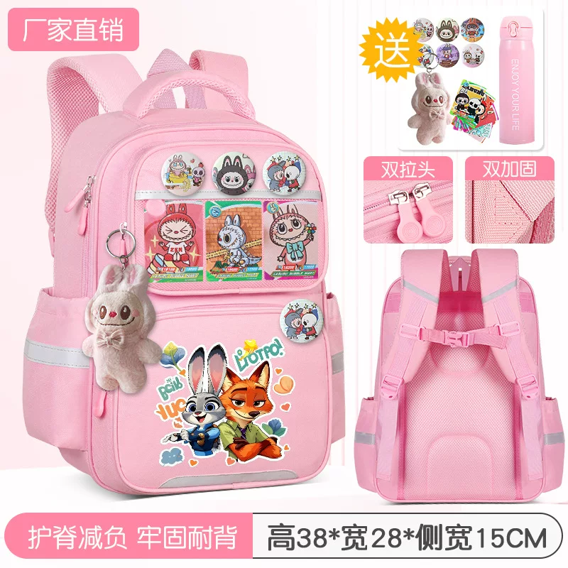 Cartoon capacious backpack, 3-6 years