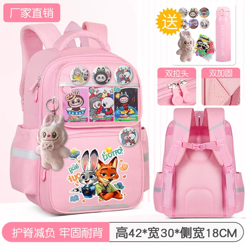 Cartoon capacious backpack, 3-6 years