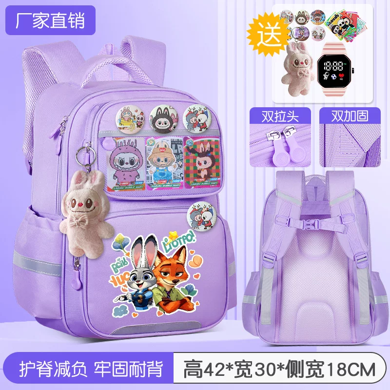 Cartoon capacious backpack, 3-6 years