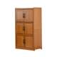 Kitchen rack cabinet solid wood A10L full bamboo sideboard kitchen storage cabinet Chinese style microwave oven with door