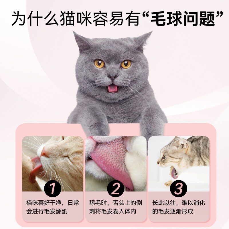 🌿🐾宠物猫咪化毛神器 -兽护神猫草化毛球片🐾🌿-猫特色保健品-淘宝好物网