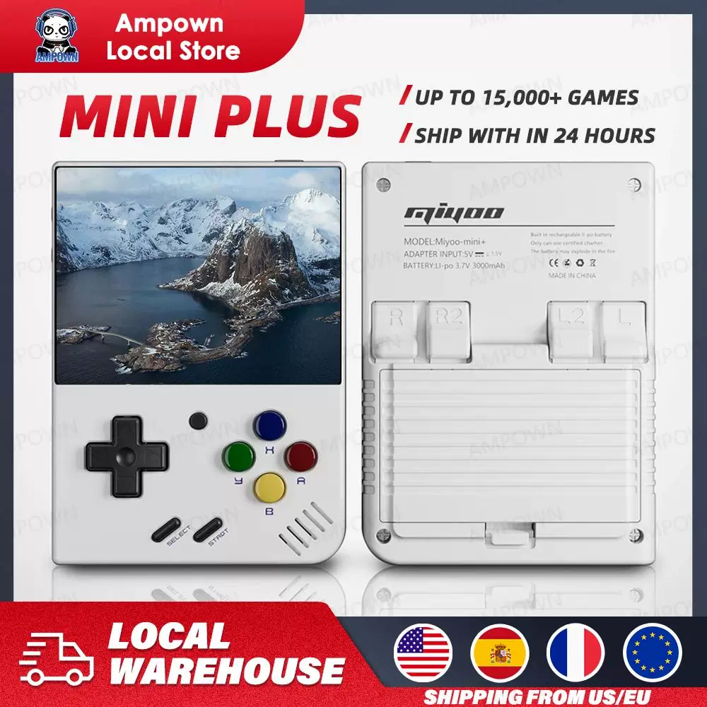 Портативная ретро портативная портативная игровая консоль MIYOOO MINI PLUS v2 mini