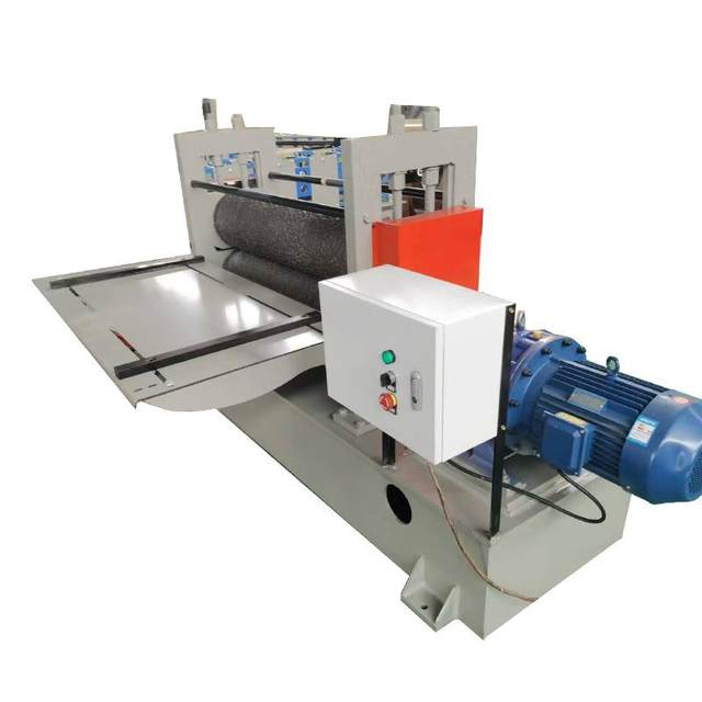 Fully automatic metal plate embossing machine, stainless steel water corrugated knurling machine, steel plate embossing machine, willow leaf anti-slip plate