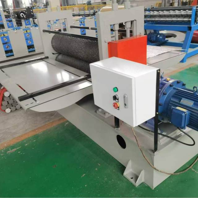 Fully automatic metal plate embossing machine, stainless steel water corrugated knurling machine, steel plate embossing machine, willow leaf anti-slip plate