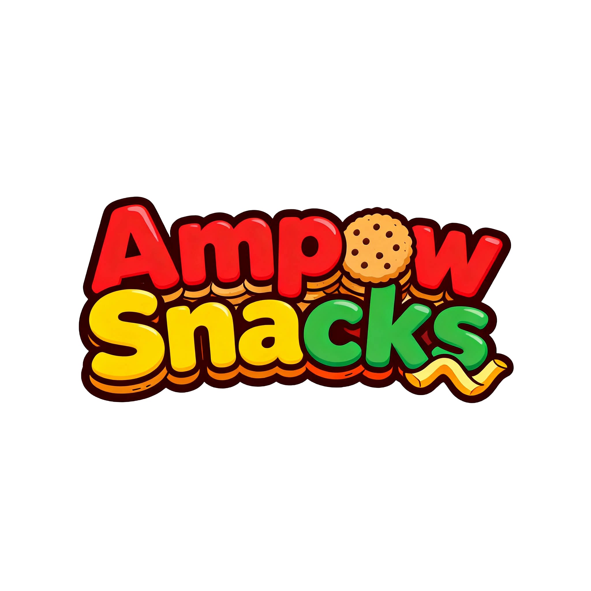 Ampow Snacks的LOGO