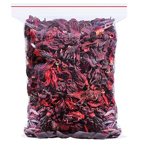 Hibiscus Tea 1Lbs Dried Flower Flor De Jamaica Whole Flower