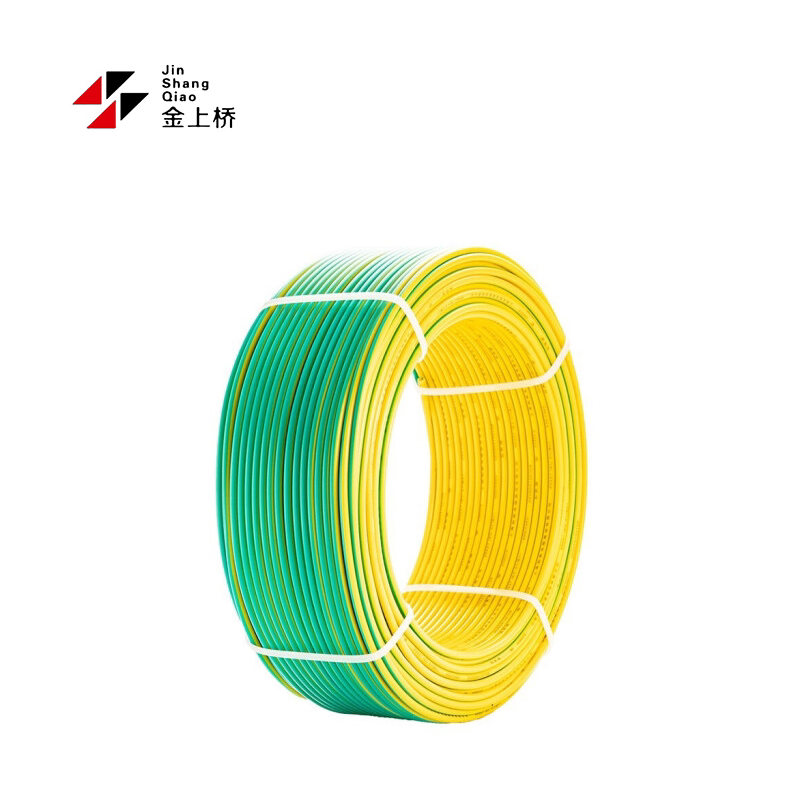 金上桥塑铜线BV16：家装电线天花板！黄绿双色更醒目，安全系数直接拉满🔥-阻燃电缆-淘宝好物网