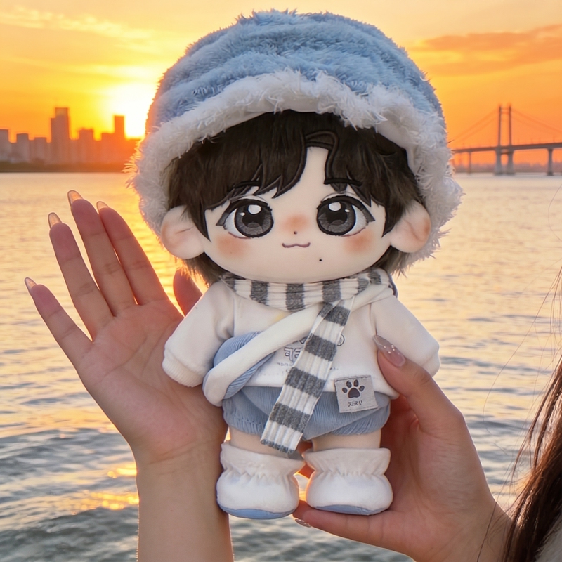 Tnt Era Youth League Attribute-Themed Cotton Doll 20cm New Product Song Yaxuan Celebrity Figurine Merchandise Birthday