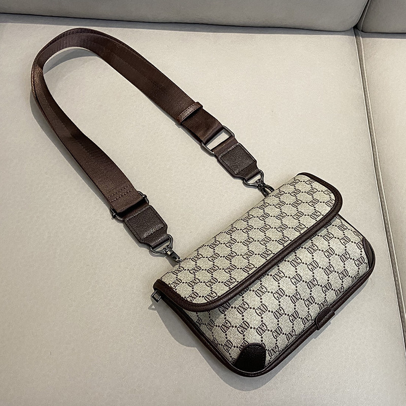 Suitable for Hong Kong Imitation Luxury Women's Bags, g Brand Cool Men's Crossbody Bags, Unisex Shoulder Bags, Small Crossbody Bags, Phone Bags