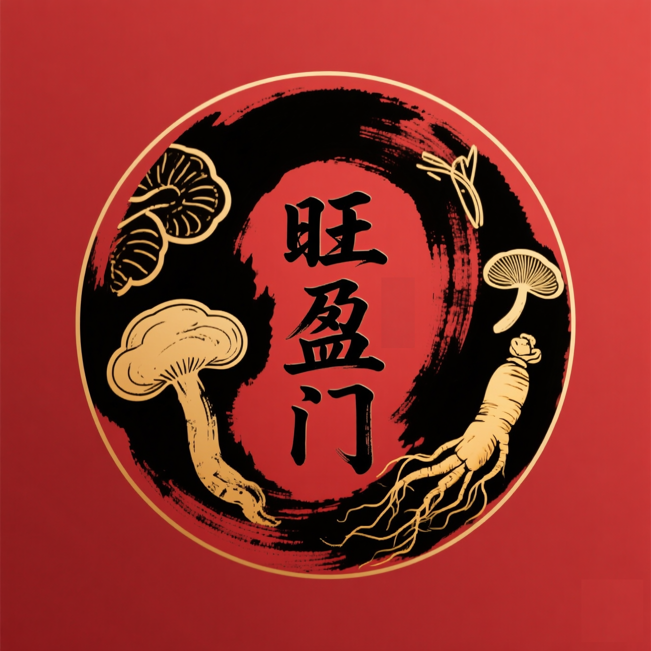 旺盈门旗舰店的LOGO
