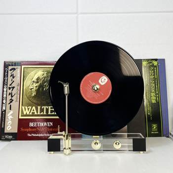 Retro vinyl gramophone model, not a real machine, vinyl record ornaments, villa living room model room antique ornaments