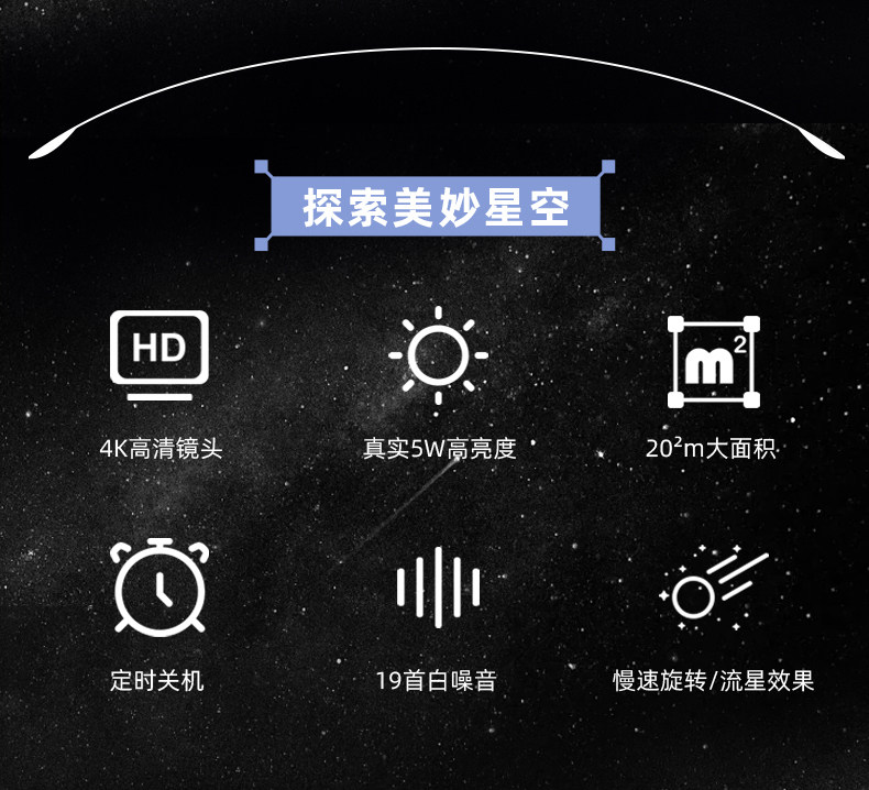 лампа 宇航员气氛围灯星空顶投影仪小夜灯房间卧室情调满天星星光梦幻