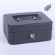 New fireproof storage box with lock small storage box household ID safe small mini cash box handheld storage