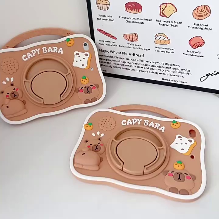 这保护套可当玩具。109块居然藏了360°旋转支架。