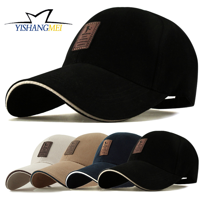 Cap Men's Lady Spring Summer Cotton Cotton Baseball Cap Autumn Winter Han Edition Sports Sun Visor Duck Tongue Cap Sunscreen Sunscreen Hat