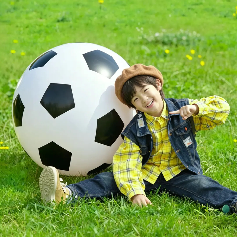 Inflatable Large Football Children's Outdoor Lawn Parent-Child Interactive Toy Kindergarten Sports Meeting Beach Volleyball Football