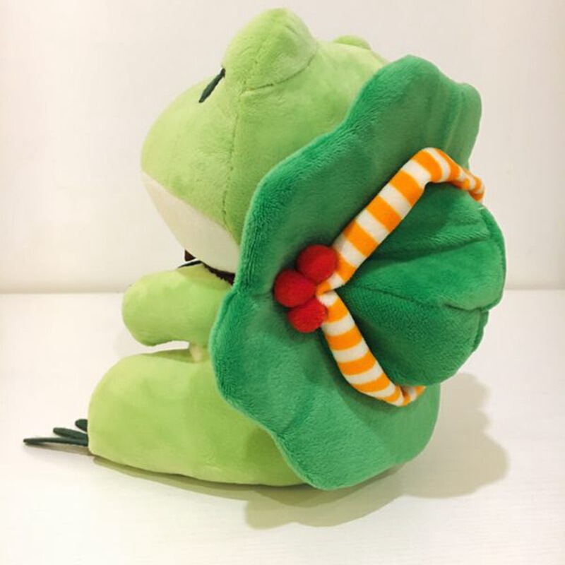 Travel Frog Plush Toy Doll, Children's Bed Sleeping Companion, Cute Anime-Style Doll Pillow Travel Frog Plush Toy Doll, Children's Bed Sleeping Companion, Cute Anime-Style Doll Pillow