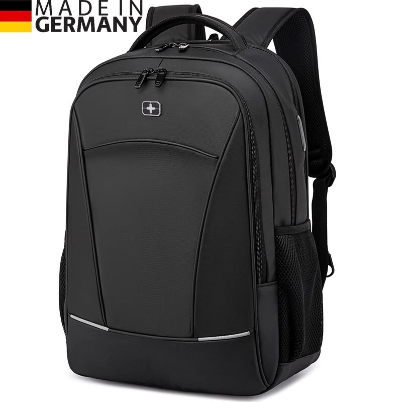 German Backpack for Men, Large Capacity, Business Travel, Swiss Army Knife, Computer, Junior High School Student School Bag, Business Trip Computer Bag German Backpack for Men, Large Capacity, Business Travel, Swiss Army Knife, Computer, Junior High School Student School Bag, Business Trip Computer Bag