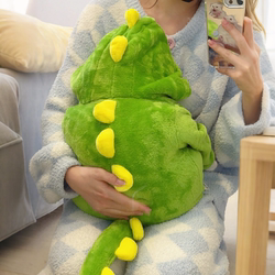 Cat Clothes, Pet Dog Flannel Four-Legged Dog Fleece Clothing, Autumn and Winter Cat Dinosaur Costume, Body Warming Supplies, Clothes