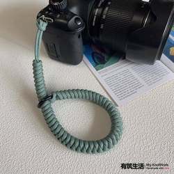 Youzhu Life 수제 낙하산 밧줄 안티 손실 및 방지 카메라 로프 DSLR 손목 대역 팔찌 XS20 XT30