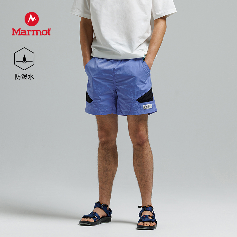 Marmot Groundhog Summer Men's Outdoor Wear-Resistant Quick-Drying Beach Shorts Mt.Surface
