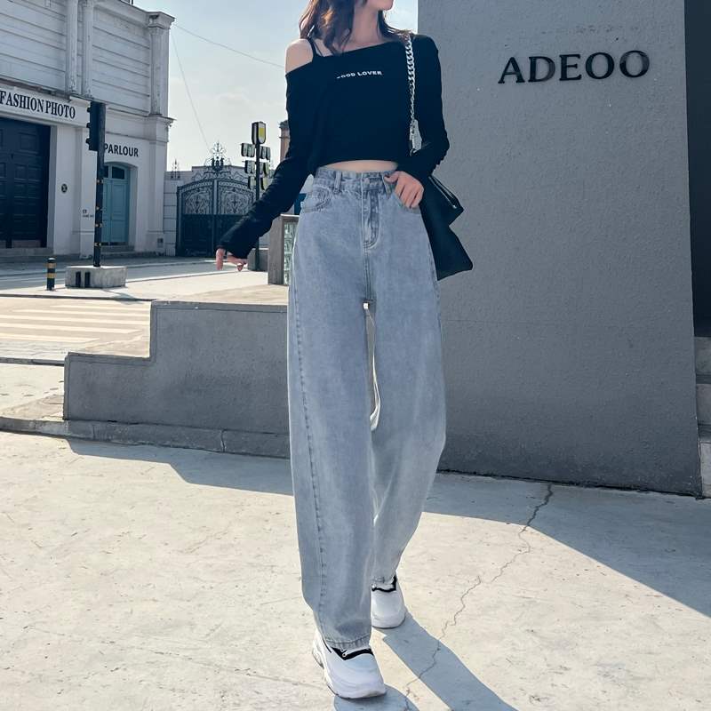 Cheap Hot-Selling Clearance Items, New Products with Tags Removed, Off-Season Sale, Women's Summer Thin Low-Waist Cigarette Pants, Women's Autumn Jeans