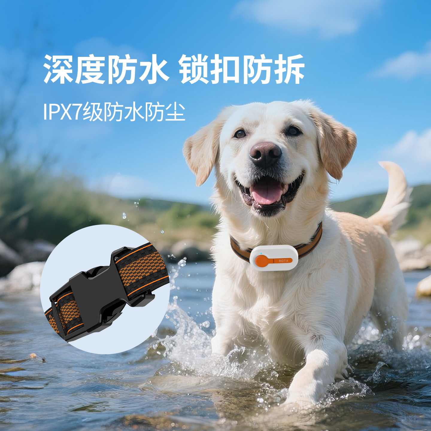 宠物GPS定位器真香预警！IP67防水+防丢神器，养宠人必入！