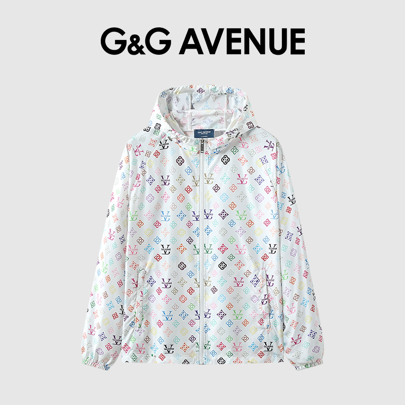 French G&G Avenue Accessible Luxury Trendy Brand Simple Colorfulful Hooded Sun Protection Clothing for Men and Women - Ghp 25121003 French G&G Avenue Accessible Luxury Trendy Brand Simple Colorfulful Hooded Sun Protection Clothing for Men and Women - Ghp 25121003