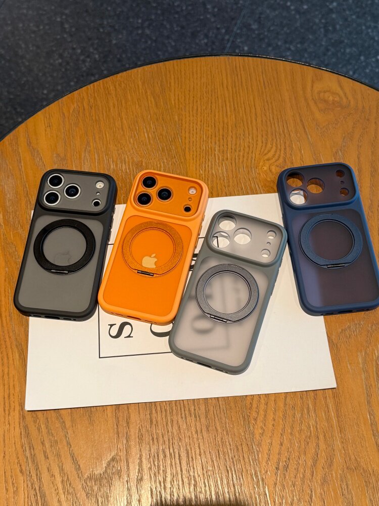 2026 New Model Pivot Case | Xiangli Suitable for Apple 17 Pro Max Phone Case iPhone 16 Pro Premium Matte 15 Full Lens Protection 14Pm with Stand Magnetic Suction iPhone 13 Anti-Drop Protective Cover