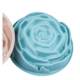 Cake Baking Tools, Food-Grade Silicone Rose-Shaped Mold, High-Temperature Resistant Horseshoe Cake Steaming Mold, DIY Cold Cake Mold