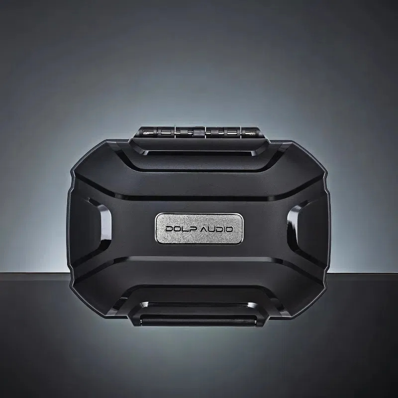 Pig Sound Box Portable Earphone Cable Storage Box 3C Digital Accessories Jewelry Storage Waterproof Box Anti-Pressure and Anti-Fall