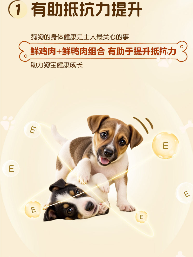 Kovko Fresh Meat Complete Dog Food Main Food for Dogs Teddy Bichon Poodle Small and Medium-Sized Dogs General Use Fresh Chicken Fresh Duck Meat