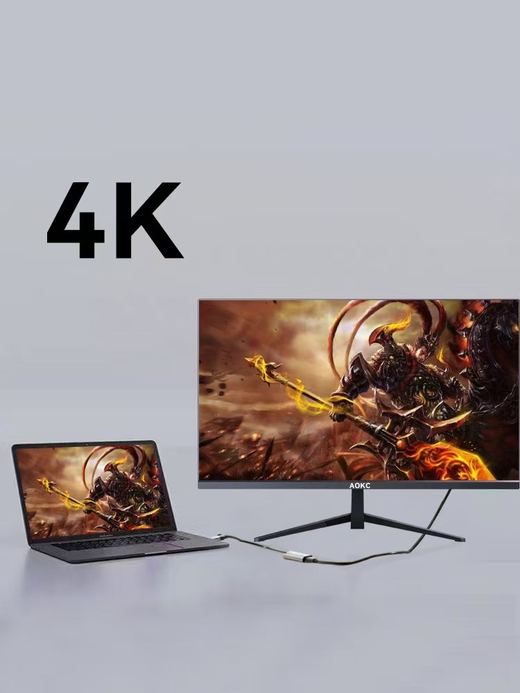 Monitor 24-Inch 2K180Hz Curved E-Sports Gaming 27 High-Definition 4K Office Display Screen 32 Ips Monitoring
