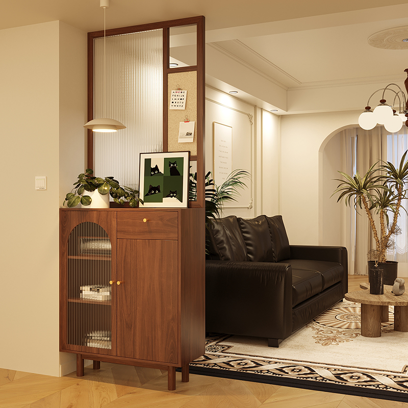 新中式屏风:现代空间的诗意分隔之道