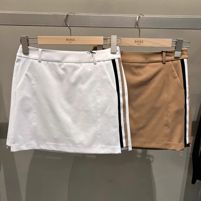 Boss Golf Early Autumn New Women's Short Skirt, Versatile Sports A-Line Skirt, Fashionable Hip-Hugging Skirt