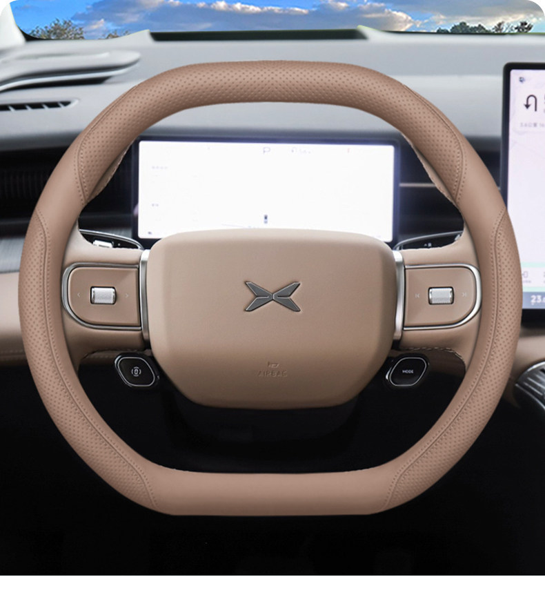 2026 Xpeng X9 Steering Wheel Cover, 2026 Extended-Range Ultra Version Modification Accessories, Non-Slip Car Handle Cover