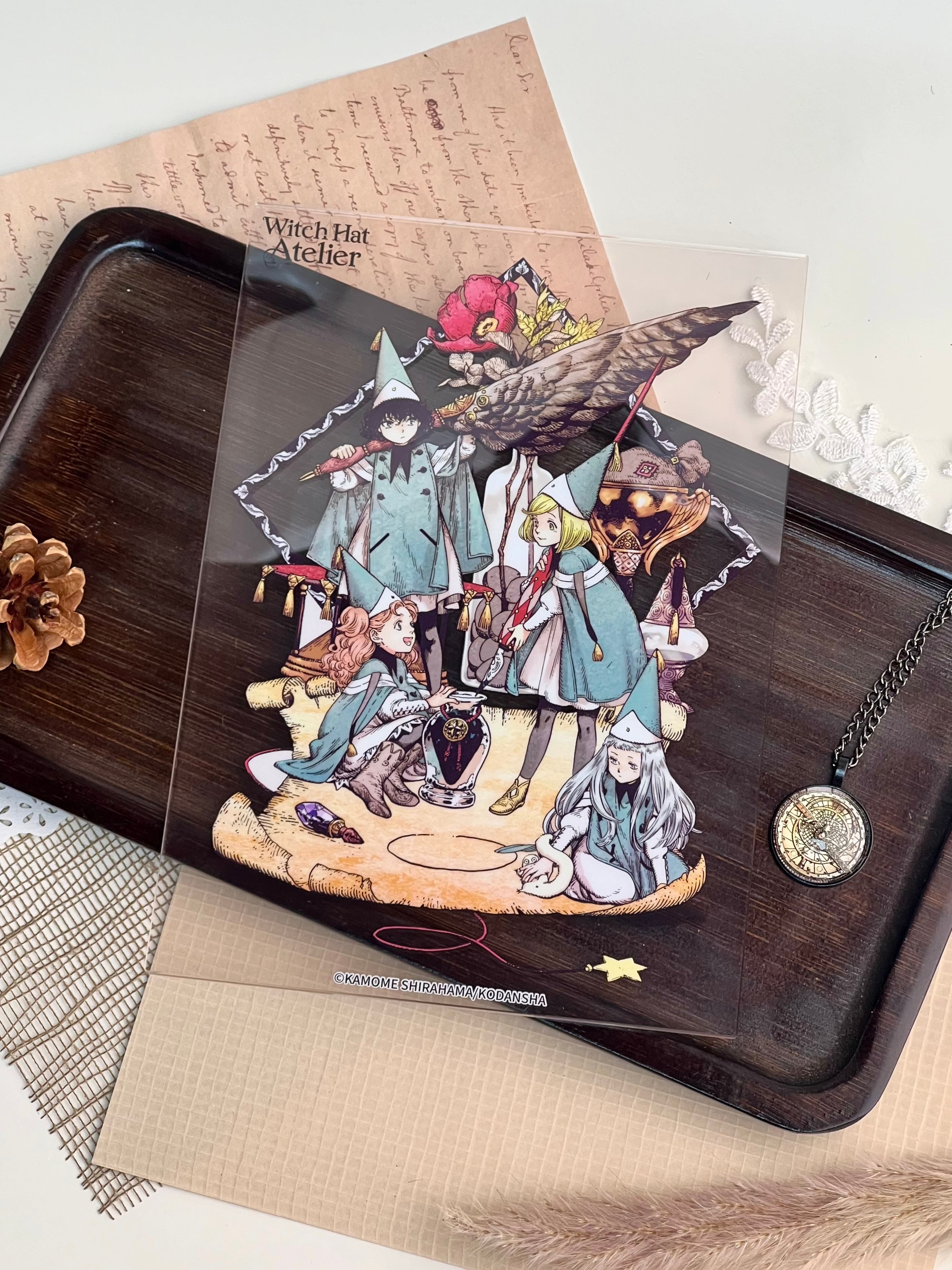 [PREVENTA] Ilustración acrílica Tongari Boushi no Atelier (modelo a elección)