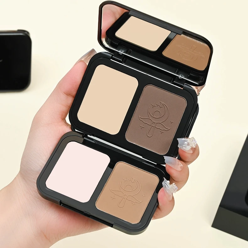 Magic Uncle Contouring Highlighter All-In-One Palette Matte Brightening Facial Sculpting Shadow Whitening Beginner-Friendly Long-Lasting