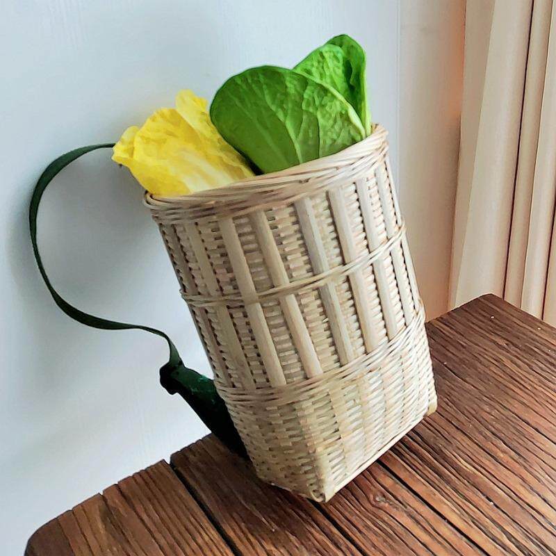农家箩筐竹编大竹箩 手工篮竹制品竹萝筐谷箩超大竹收纳箩杂物箩