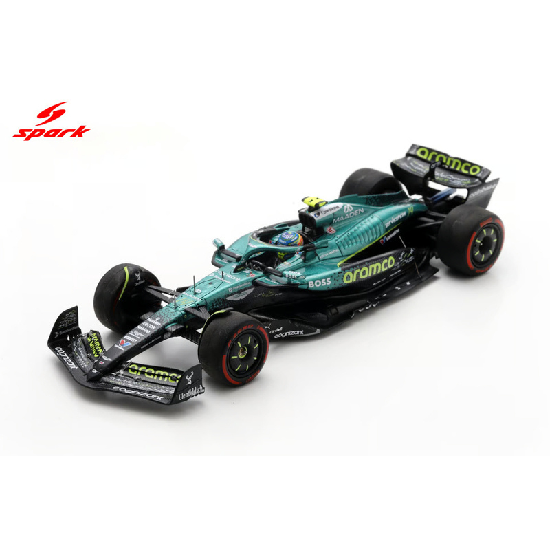 Alonso/Struweil Amr25 United States Grand Prix Racing Model Spark
