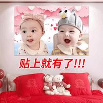 New Year paintings dolls giving birth to children pictures of babies wall stickers preparing for pregnancy male and female twins pregnant women asking for a child a golden boy and a beautiful girl to assist in pregnancy.