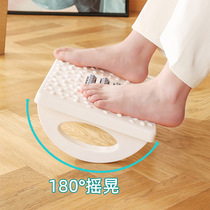 Office workstation footstool artifact under the table massage foot pedal anti-warping legs student foot pedal stool